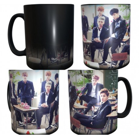 Taza Mágica Bts Kpop Exo Suga Bangtan Sonyeondan Boy Band