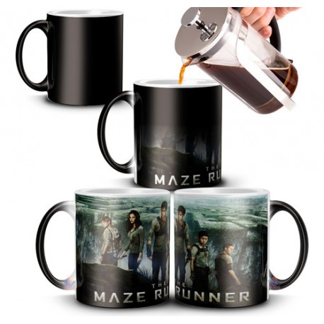 Taza Mágica The Maze Runner Cerámica Correr O Morir