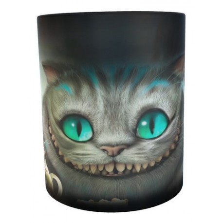 Taza Mágica Gato Cheschire Alicia País De Las Maravillas Mod 01