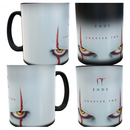 Taza Mágica It Ends Eso Payaso Maldito Pennywise Cerámica