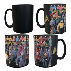 Star Trek Muñecos Viaje A Las Estrellas Taza Mágica Cerámica