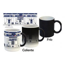 Taza Mágica R2d2 Star Wars Arturito Café Termosensible