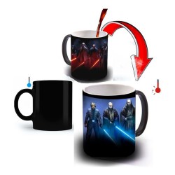 Taza Mágica Star Wars Lasers Yoda Darth Vader Luke Skywalker