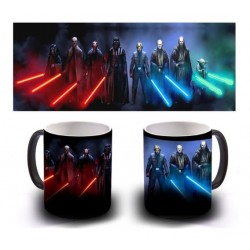 Taza Mágica Star Wars Lasers Yoda Darth Vader Luke Skywalker