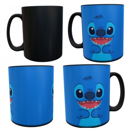 Taza cerámica personalizada Stitch no toque mi taza