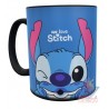 Taza Mágica Stitch Guiño We Love Amor Cara Disney Cerámica