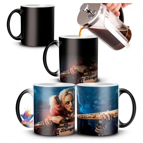 Taza Mágica Harley Quinn Suicide Squad Varios Modelos Margot