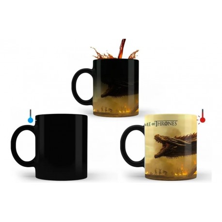 Taza Mágica Games Of Thrones Dracarys Daenerys Got Game