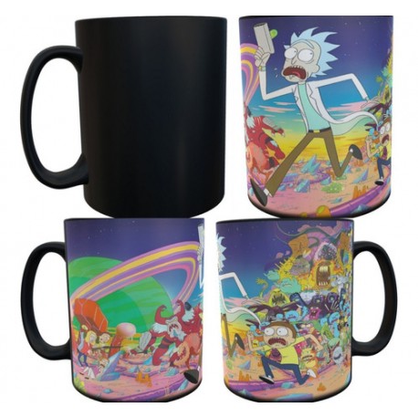 Rick And Morty Taza Mágica Comics Series Tv Películas