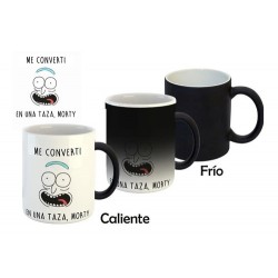 Taza Mágica Rick Y Morty Me Convertí En Una Taza Cerámica