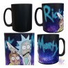 Taza Mágica Rick Y Morty Ojos Universo Cerámica