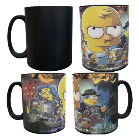 Stranger Things Simpson Taza Mágica Homenaje Capitulo 666