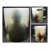 Taza Mágica Walking Dead The Zombie Cerámica Terror Sangre