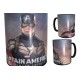 Taza Mágica Capitán América Marvel Soldado De Invierno