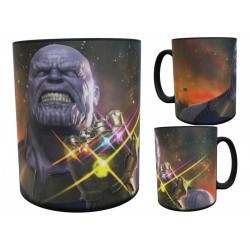 Guante Thanos Avengers Taza Mágica Cerámica Impala Iron Man