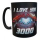 Iron Man Avengers Endgame I Love You 3000 Taza Mágica