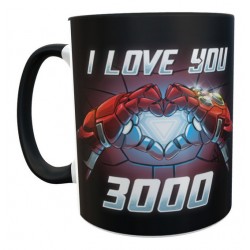 Iron Man Avengers Endgame I Love You 3000 Taza Mágica