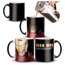 Taza Mágica Cerámica Iron Man Stark Industries