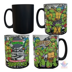 Taza Mágica Tortugas Ninja Mutantes Mod02 Cerámica