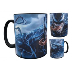 Taza Mágica Venom Marvel Comics Cerámica Impala Design