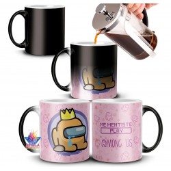 Taza Mágica Among Us Cerámica Videojuego Impostor Mod 10