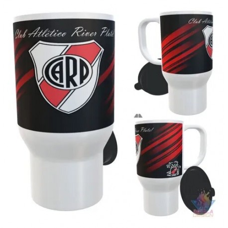 Jarro Térmico Club Atlético River Plate Escudo Plástico