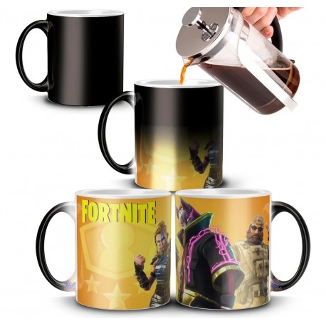 Taza Mágica Fortnite Juego Battle Royale Videojuego Gamer Mod 03