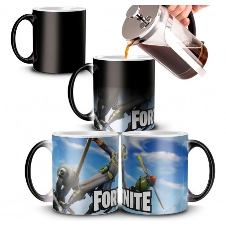 Taza Mágica Fortnite Juego Battle Royale Videojuego Gamer Mod 05