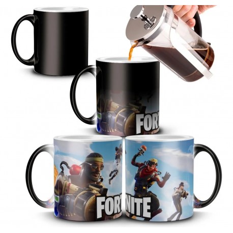 Taza Mágica Fortnite Juego Battle Royale Videojuego Gamer Mod 07