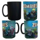 Taza Mágica Plants Vs Zombies Juego Heroes Cerámica