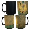 Gustav Klimt El Beso Obra Taza Mágica Pintor Modernismo
