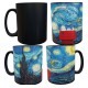 Snoopy Noche Estrellada Van Gogh Cuadro Taza Mágica