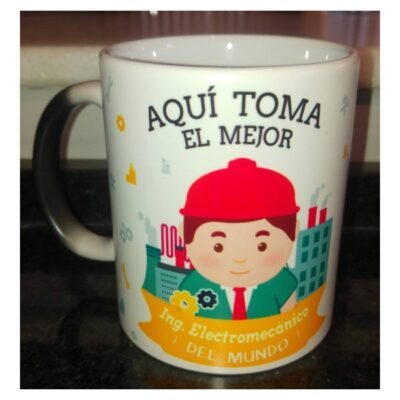 Taza Mágica Ingeniero Electromecánico Profesiones Abogada
