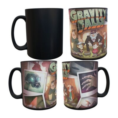 Taza Mágica Gravity Falls Dipper Mabel Cerámica