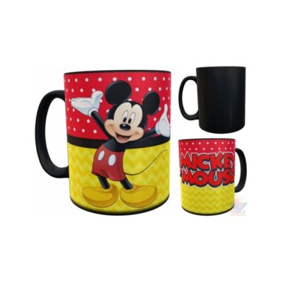 Taza Mágica Mickey Mouse Cerámica Walt Disney Dibujo