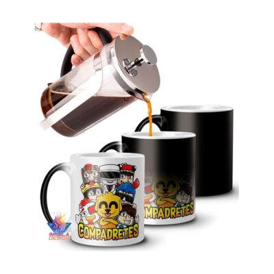 Taza Mágica Cerámica Compadretes Mikecrack Youtuber Fandom