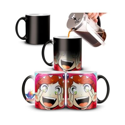 Taza Mágica Compadretes Compas Cara Raptor Youtubers Fandom