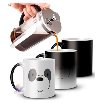 Taza Mágica Osos Escandalosos Varios Mod. Polar Panda Pardo