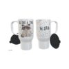 Combo Taza Y Jarro Térmico Plástico Gato Los Odio A Todos