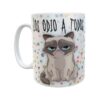 Combo Taza Y Jarro Térmico Plástico Gato Los Odio A Todos