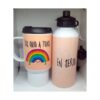Botella Deportiva Aluminio Y Jarro Térmico Combo Set Odio