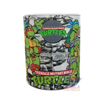Taza Plástica Tortugas Ninja Mutantes Mod01 Irrompible
