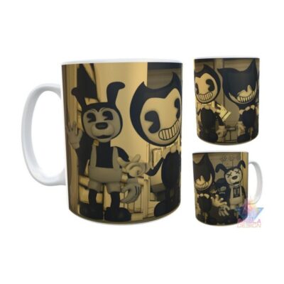 Taza Plástica Bendy And The Ink Machine Juego Mod03 Irrompible