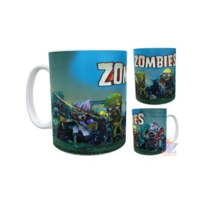 Taza Plástica Plants Vs Zombies Juego Heroes Irrompible