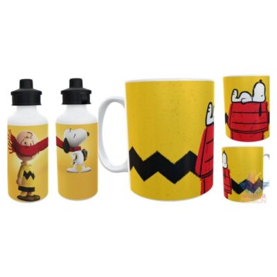 Taza Y Botella Alum Snoopy Charlie Brown Café Starbucks Com