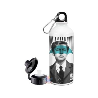 Botella Umbrella Academy Five Cinco Deportiva Alumin 2 Tapas Mod03
