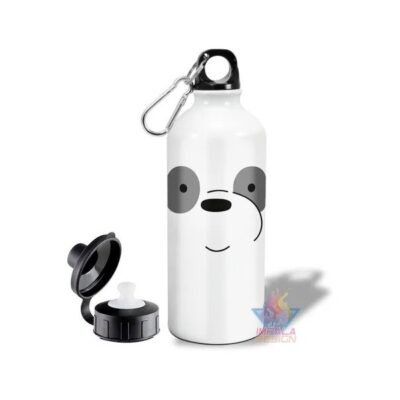 Osos Escandalosos Botella Deportiva Cara Oso Panda D.tapa