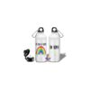 Botella Deportiva Arco Iris Odio A Todos Aluminio Doble Tapa