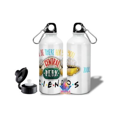 Friends Logo Central Perk Café Botella Deportiva Doble Tapa
