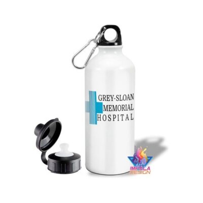 Botella Greys Anatomy Logo Sloan Memorial Hospital